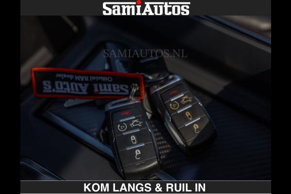 Dodge Ram TRX 6.2 V8 HELLCAT | ANVIL SPECIAL ORIGINAL COLOR | CARBON | RODE STIKSELS | BOM VOL | CREW CAB DUBBELE CABINE | 5 PERSOONS |