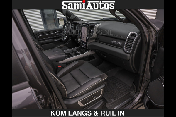 Dodge Ram SPORT LARAMIE 5.7 V8 HEMI | LUCHTVERING | 2023 | PANODAK | GROOTSCHERM | DC | TOP KLEUR GRANITE | CREW CAB | DUBBELE CABINE | 5 PERSOONS |