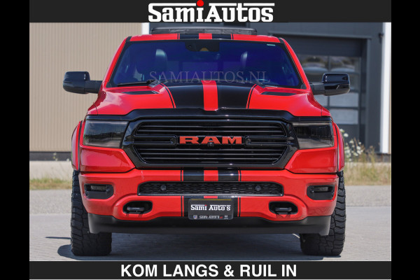 Dodge Ram GT TRX PACK BEAST | 5.7 V8 HEMI | WIDE BODY | LUCHTVERING | MEGA DIK | DC | DUBBLE CABINE | 5 PERSOONS | CREW CAB | GRIJS KENTEKEN | TRAIN HORN | EERSTE EIGENAAR | ORIGINEEL NEDERLANDSE AUTO | WIDE BODY | De specialist in Amerikaanse pick‑ups in Nederland en Europa.