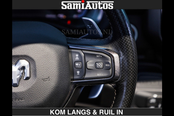 Dodge Ram GT TRX PACK BEAST | 5.7 V8 HEMI | WIDE BODY | LUCHTVERING | MEGA DIK | DC | DUBBLE CABINE | 5 PERSOONS | CREW CAB | GRIJS KENTEKEN | TRAIN HORN | EERSTE EIGENAAR | ORIGINEEL NEDERLANDSE AUTO | WIDE BODY | De specialist in Amerikaanse pick‑ups in Nederland en Europa.
