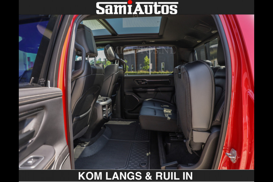 Dodge Ram GT TRX PACK BEAST | 5.7 V8 HEMI | WIDE BODY | LUCHTVERING | MEGA DIK | DC | DUBBLE CABINE | 5 PERSOONS | CREW CAB | GRIJS KENTEKEN | TRAIN HORN | EERSTE EIGENAAR | ORIGINEEL NEDERLANDSE AUTO | WIDE BODY | De specialist in Amerikaanse pick‑ups in Nederland en Europa.