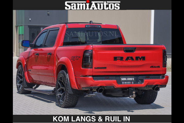 Dodge Ram GT TRX PACK BEAST | 5.7 V8 HEMI | WIDE BODY | LUCHTVERING | MEGA DIK | DC | DUBBLE CABINE | 5 PERSOONS | CREW CAB | GRIJS KENTEKEN | TRAIN HORN | EERSTE EIGENAAR | ORIGINEEL NEDERLANDSE AUTO | WIDE BODY | De specialist in Amerikaanse pick‑ups in Nederland en Europa.