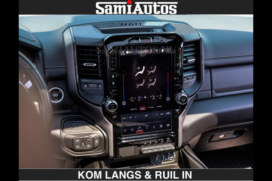 Dodge Ram GT TRX PACK BEAST | 5.7 V8 HEMI | WIDE BODY | LUCHTVERING | MEGA DIK | DC | DUBBLE CABINE | 5 PERSOONS | CREW CAB | GRIJS KENTEKEN | TRAIN HORN | EERSTE EIGENAAR | ORIGINEEL NEDERLANDSE AUTO | WIDE BODY | De specialist in Amerikaanse pick‑ups in Nederland en Europa.