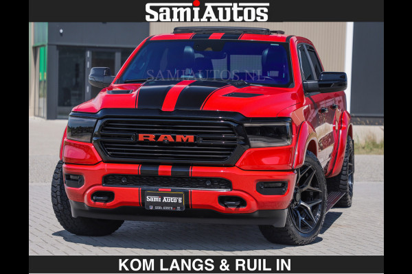 Dodge Ram GT TRX PACK BEAST | 5.7 V8 HEMI | WIDE BODY | LUCHTVERING | MEGA DIK | DC | DUBBLE CABINE | 5 PERSOONS | CREW CAB | GRIJS KENTEKEN | TRAIN HORN | EERSTE EIGENAAR | ORIGINEEL NEDERLANDSE AUTO | WIDE BODY | De specialist in Amerikaanse pick‑ups in Nederland en Europa.