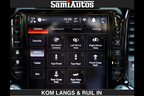 Dodge Ram GT TRX PACK BEAST | 5.7 V8 HEMI | WIDE BODY | LUCHTVERING | MEGA DIK | DC | DUBBLE CABINE | 5 PERSOONS | CREW CAB | GRIJS KENTEKEN | TRAIN HORN | EERSTE EIGENAAR | ORIGINEEL NEDERLANDSE AUTO | WIDE BODY | De specialist in Amerikaanse pick‑ups in Nederland en Europa.