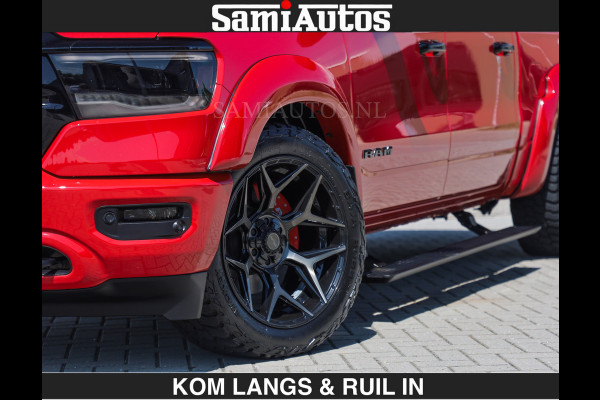 Dodge Ram GT TRX PACK BEAST | 5.7 V8 HEMI | WIDE BODY | LUCHTVERING | MEGA DIK | DC | DUBBLE CABINE | 5 PERSOONS | CREW CAB | GRIJS KENTEKEN | TRAIN HORN | EERSTE EIGENAAR | ORIGINEEL NEDERLANDSE AUTO | WIDE BODY | De specialist in Amerikaanse pick‑ups in Nederland en Europa.