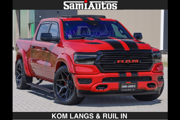 Dodge Ram GT TRX PACK BEAST | 5.7 V8 HEMI | WIDE BODY | LUCHTVERING | MEGA DIK | DC | DUBBLE CABINE | 5 PERSOONS | CREW CAB | GRIJS KENTEKEN | TRAIN HORN | EERSTE EIGENAAR | ORIGINEEL NEDERLANDSE AUTO | WIDE BODY | De specialist in Amerikaanse pick‑ups in Nederland en Europa.