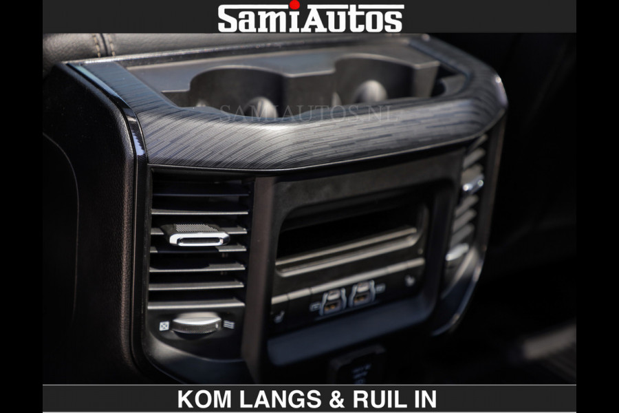Dodge Ram GT TRX PACK BEAST | 5.7 V8 HEMI | WIDE BODY | LUCHTVERING | MEGA DIK | DC | DUBBLE CABINE | 5 PERSOONS | CREW CAB | GRIJS KENTEKEN | TRAIN HORN | EERSTE EIGENAAR | ORIGINEEL NEDERLANDSE AUTO | WIDE BODY | De specialist in Amerikaanse pick‑ups in Nederland en Europa.