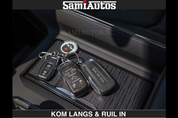 Dodge Ram GT TRX PACK BEAST | 5.7 V8 HEMI | WIDE BODY | LUCHTVERING | MEGA DIK | DC | DUBBLE CABINE | 5 PERSOONS | CREW CAB | GRIJS KENTEKEN | TRAIN HORN | EERSTE EIGENAAR | ORIGINEEL NEDERLANDSE AUTO | WIDE BODY | De specialist in Amerikaanse pick‑ups in Nederland en Europa.