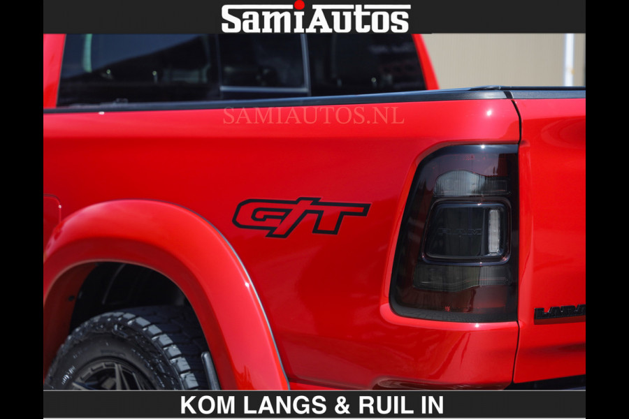 Dodge Ram GT TRX PACK BEAST | 5.7 V8 HEMI | WIDE BODY | LUCHTVERING | MEGA DIK | DC | DUBBLE CABINE | 5 PERSOONS | CREW CAB | GRIJS KENTEKEN | TRAIN HORN | EERSTE EIGENAAR | ORIGINEEL NEDERLANDSE AUTO | WIDE BODY | De specialist in Amerikaanse pick‑ups in Nederland en Europa.