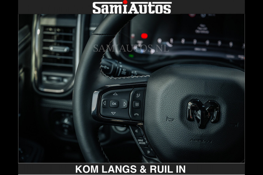 Dodge Ram HULK PACK | Limited 540 PK | Massage + Full Option | De Meest Luxe en Volle Pick-Up in zijn Klasse | Hulk Pack is meer prijs | Comfortabele Dubbele Cabine met Royale 5 Zitplaatsen | BPM vrij | Nu Leverbaar uit Voorraad | Voorraad Nr 2357 - 5182 | De specialist in Amerikaanse pick‑ups in Nederland en Europa.