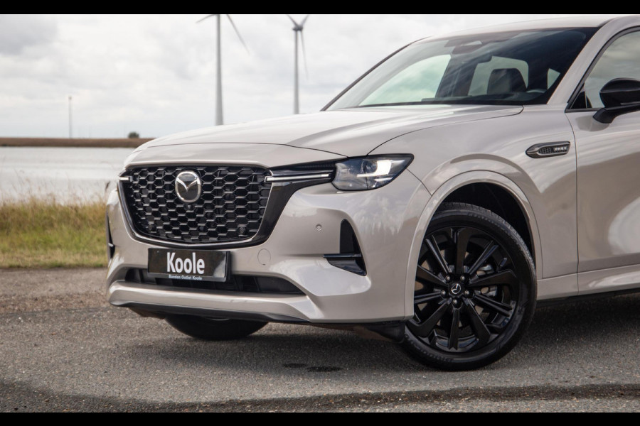 Mazda CX-60 2.5 e-SkyActiv PHEV Homura Plus 360 CAMERA / TREKHAAK / STOELVERWARMING + KOELING / CARPLAY / ADAPTIVE CRUISE