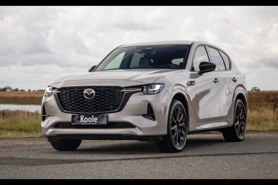 Mazda CX-60 2.5 e-SkyActiv PHEV Homura Plus 360 CAMERA / TREKHAAK / STOELVERWARMING + KOELING / CARPLAY / ADAPTIVE CRUISE