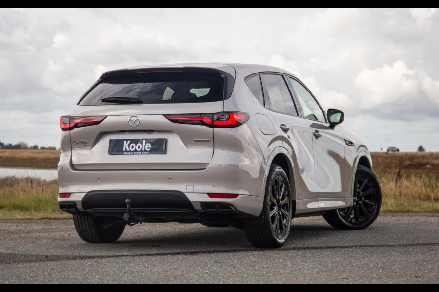 Mazda CX-60 2.5 e-SkyActiv PHEV Homura Plus 360 CAMERA / TREKHAAK / STOELVERWARMING + KOELING / CARPLAY / ADAPTIVE CRUISE