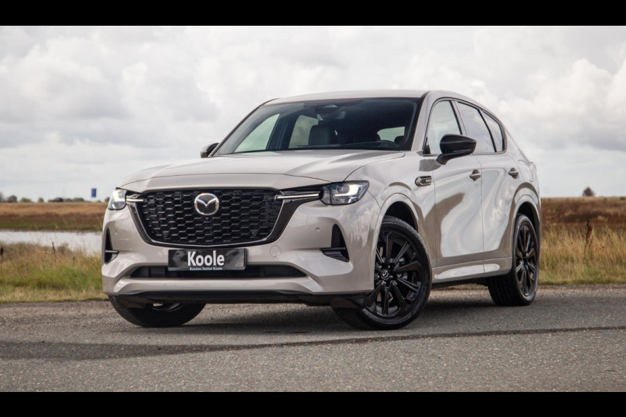Mazda CX-60 2.5 e-SkyActiv PHEV Homura Plus 360 CAMERA / TREKHAAK / STOELVERWARMING + KOELING / CARPLAY / ADAPTIVE CRUISE