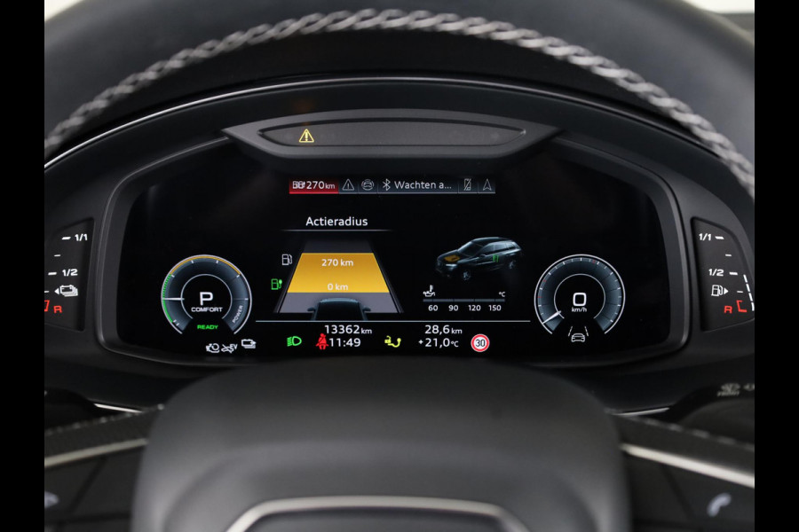 Audi Q7 55 TFSI e quattro Pro Line S 394 pk S-tronic | Verlengde garantie | Navigatie | Panoramadak | Elektr. trekhaak | Laserlicht | Luchtvering | Lederen bekleding | B&O Soundsystem | Vierwielbesturing |