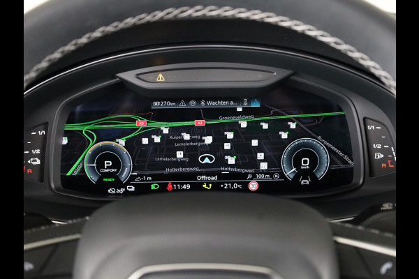 Audi Q7 55 TFSI e quattro Pro Line S 394 pk S-tronic | Verlengde garantie | Navigatie | Panoramadak | Elektr. trekhaak | Laserlicht | Luchtvering | Lederen bekleding | B&O Soundsystem | Vierwielbesturing |