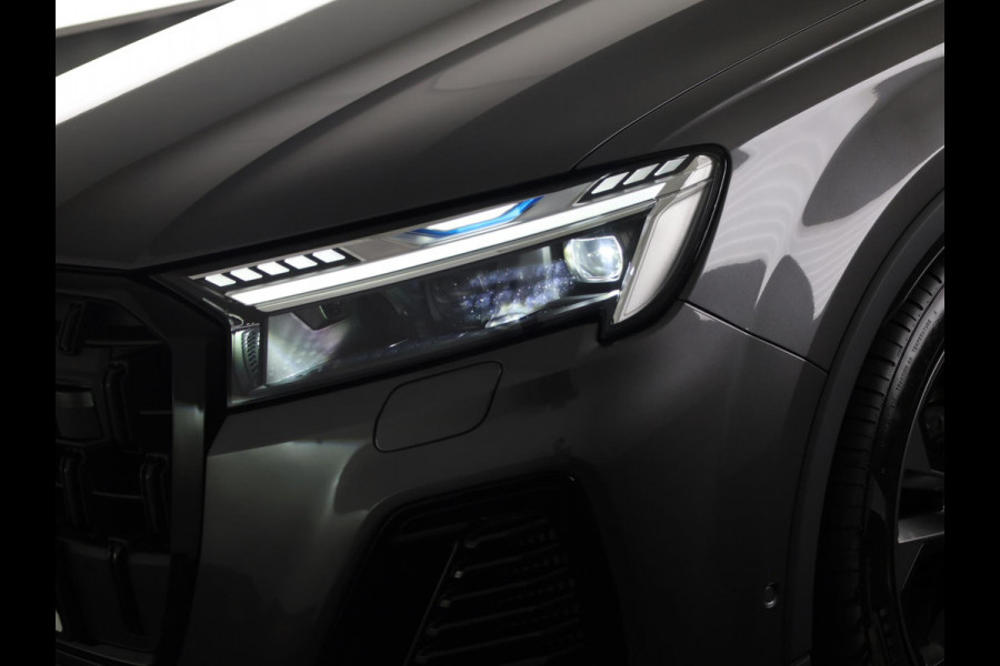 Audi Q7 55 TFSI e quattro Pro Line S 394 pk S-tronic | Verlengde garantie | Navigatie | Panoramadak | Elektr. trekhaak | Laserlicht | Luchtvering | Lederen bekleding | B&O Soundsystem | Vierwielbesturing |
