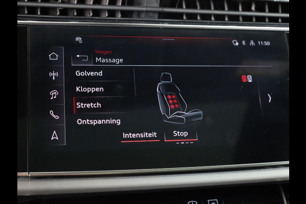 Audi Q7 55 TFSI e quattro Pro Line S 394 pk S-tronic | Verlengde garantie | Navigatie | Panoramadak | Elektr. trekhaak | Laserlicht | Luchtvering | Lederen bekleding | B&O Soundsystem | Vierwielbesturing |