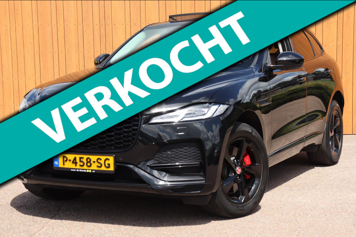 Jaguar F-Pace 2.0 P400e PHEV R-Dynamic S org.NL ,schuifdak stuur+raamverw.