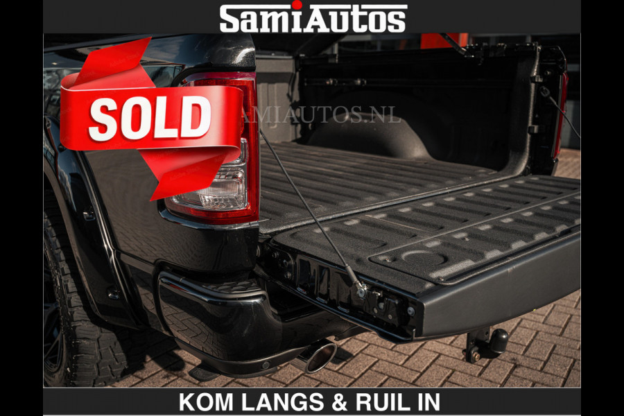Dodge Ram SPORT | 5.7 V8 4x4 HEMI | PANORAMA DAK | GROOTSCHERM 12 INCH | LPG | Diamond Black Pearl | CREW CAB | DUBBELE CABINE | 5 PERSOONS | DC | VOORRAAD NR 2554 - 6048 | De specialist in Amerikaanse pick‑ups in Nederland en Europa.