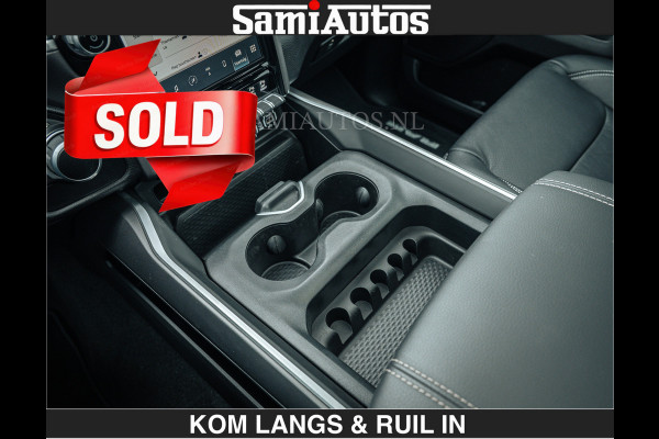 Dodge Ram SPORT | 5.7 V8 4x4 HEMI | PANORAMA DAK | GROOTSCHERM 12 INCH | LPG | Diamond Black Pearl | CREW CAB | DUBBELE CABINE | 5 PERSOONS | DC | VOORRAAD NR 2554 - 6048 | De specialist in Amerikaanse pick‑ups in Nederland en Europa.