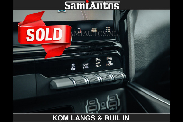Dodge Ram SPORT | 5.7 V8 4x4 HEMI | PANORAMA DAK | GROOTSCHERM 12 INCH | LPG | Diamond Black Pearl | CREW CAB | DUBBELE CABINE | 5 PERSOONS | DC | VOORRAAD NR 2554 - 6048 | De specialist in Amerikaanse pick‑ups in Nederland en Europa.