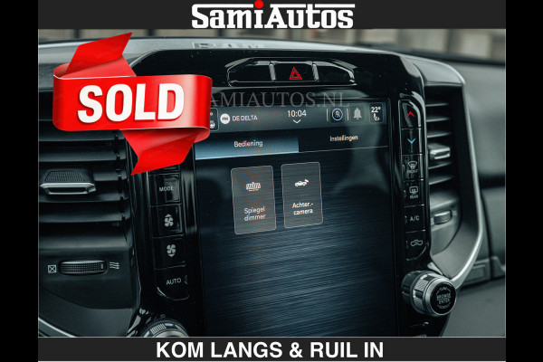 Dodge Ram SPORT | 5.7 V8 4x4 HEMI | PANORAMA DAK | GROOTSCHERM 12 INCH | LPG | Diamond Black Pearl | CREW CAB | DUBBELE CABINE | 5 PERSOONS | DC | VOORRAAD NR 2554 - 6048 | De specialist in Amerikaanse pick‑ups in Nederland en Europa.