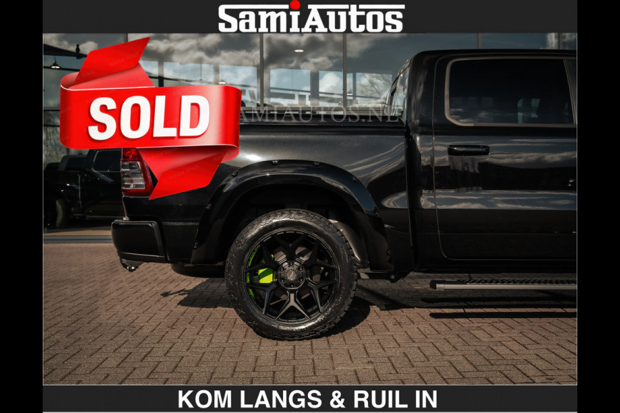 Dodge Ram SPORT | 5.7 V8 4x4 HEMI | PANORAMA DAK | GROOTSCHERM 12 INCH | LPG | Diamond Black Pearl | CREW CAB | DUBBELE CABINE | 5 PERSOONS | DC | VOORRAAD NR 2554 - 6048 | De specialist in Amerikaanse pick‑ups in Nederland en Europa.