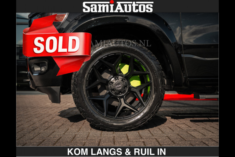 Dodge Ram SPORT | 5.7 V8 4x4 HEMI | PANORAMA DAK | GROOTSCHERM 12 INCH | LPG | Diamond Black Pearl | CREW CAB | DUBBELE CABINE | 5 PERSOONS | DC | VOORRAAD NR 2554 - 6048 | De specialist in Amerikaanse pick‑ups in Nederland en Europa.