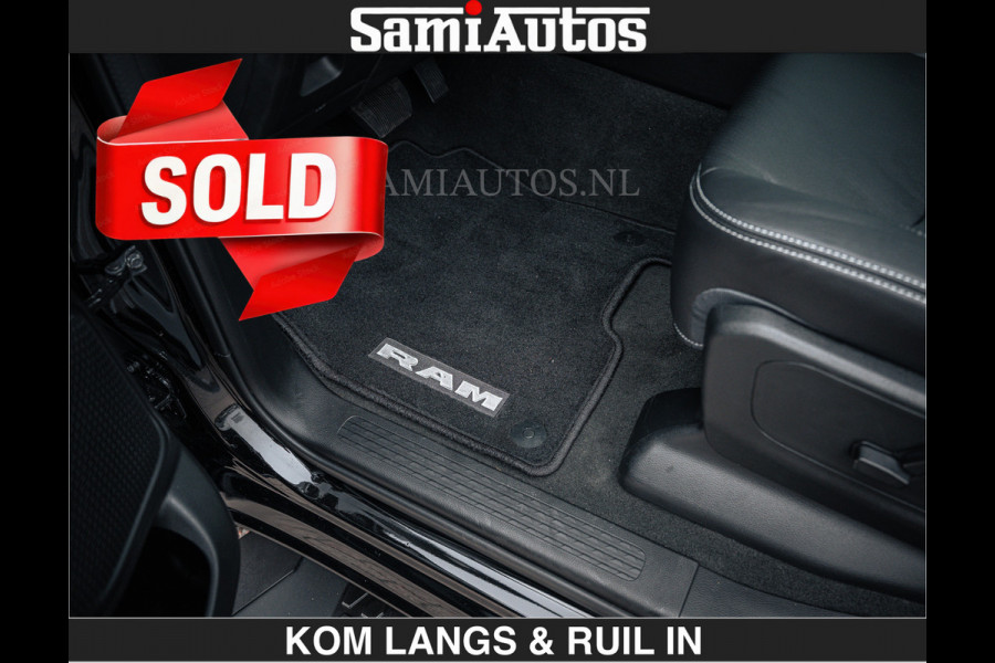 Dodge Ram SPORT | 5.7 V8 4x4 HEMI | PANORAMA DAK | GROOTSCHERM 12 INCH | LPG | Diamond Black Pearl | CREW CAB | DUBBELE CABINE | 5 PERSOONS | DC | VOORRAAD NR 2554 - 6048 | De specialist in Amerikaanse pick‑ups in Nederland en Europa.