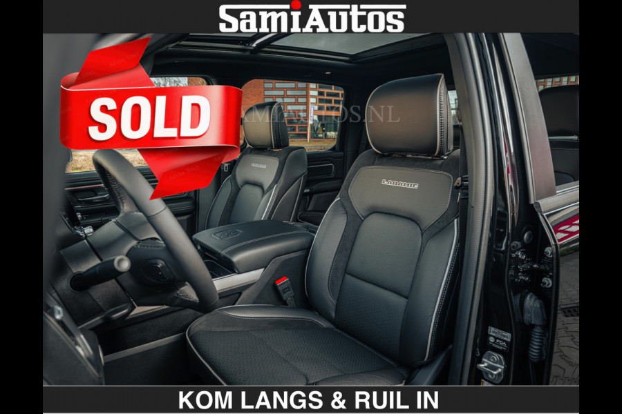 Dodge Ram 1500 Night Premium | Full Option | De Meest Luxe Pick-Up in zijn Klasse | Comfortabele Dubbele Cabine met Royale 5 Zitplaatsen | BPM vrij | Nu Leverbaar uit Voorraad | Voorraad Nr 2200 - 0886 | De specialist in Amerikaanse pick‑ups in Nederland en Europa.