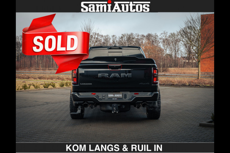 Dodge Ram 1500 Night Premium | Full Option | De Meest Luxe Pick-Up in zijn Klasse | Comfortabele Dubbele Cabine met Royale 5 Zitplaatsen | BPM vrij | Nu Leverbaar uit Voorraad | Voorraad Nr 2200 - 0886 | De specialist in Amerikaanse pick‑ups in Nederland en Europa.