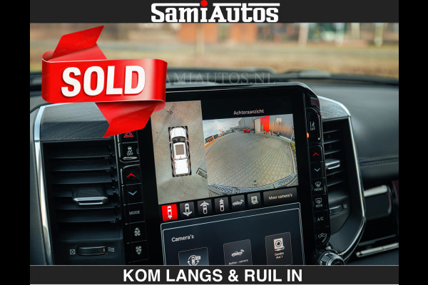 Dodge Ram 1500 Night Premium | Full Option | De Meest Luxe Pick-Up in zijn Klasse | Comfortabele Dubbele Cabine met Royale 5 Zitplaatsen | BPM vrij | Nu Leverbaar uit Voorraad | Voorraad Nr 2200 - 0886 | De specialist in Amerikaanse pick‑ups in Nederland en Europa.
