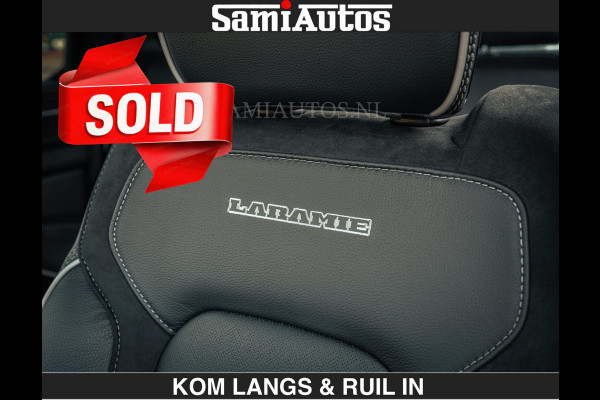 Dodge Ram 1500 Night Premium | Full Option | De Meest Luxe Pick-Up in zijn Klasse | Comfortabele Dubbele Cabine met Royale 5 Zitplaatsen | BPM vrij | Nu Leverbaar uit Voorraad | Voorraad Nr 2200 - 0886 | De specialist in Amerikaanse pick‑ups in Nederland en Europa.