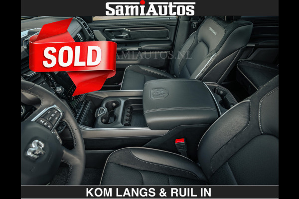 Dodge Ram 1500 Night Premium | Full Option | De Meest Luxe Pick-Up in zijn Klasse | Comfortabele Dubbele Cabine met Royale 5 Zitplaatsen | BPM vrij | Nu Leverbaar uit Voorraad | Voorraad Nr 2200 - 0886 | De specialist in Amerikaanse pick‑ups in Nederland en Europa.