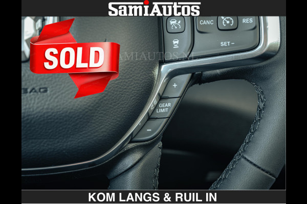 Dodge Ram 1500 Night Premium | Full Option | De Meest Luxe Pick-Up in zijn Klasse | Comfortabele Dubbele Cabine met Royale 5 Zitplaatsen | BPM vrij | Nu Leverbaar uit Voorraad | Voorraad Nr 2200 - 0886 | De specialist in Amerikaanse pick‑ups in Nederland en Europa.