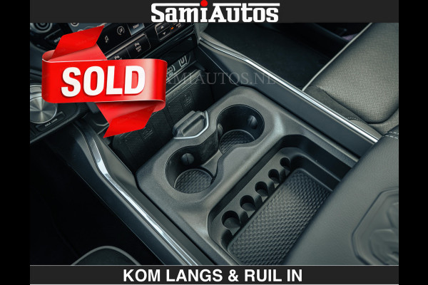 Dodge Ram 1500 Night Premium | Full Option | De Meest Luxe Pick-Up in zijn Klasse | Comfortabele Dubbele Cabine met Royale 5 Zitplaatsen | BPM vrij | Nu Leverbaar uit Voorraad | Voorraad Nr 2200 - 0886 | De specialist in Amerikaanse pick‑ups in Nederland en Europa.