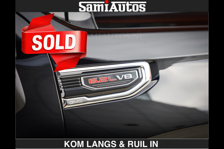 GMC Sierra DENALI | All-In Prijs | 6,2 V8 Full Option | De Meest Luxe Pick-Up in zijn Klasse | Comfortabele Dubbele Cabine met Royale 5 Zitplaatsen | BPM vrij | Nu Leverbaar uit Voorraad | Voorraad Nr 9194 | De specialist in Amerikaanse pick‑ups in Nederland en Europa.