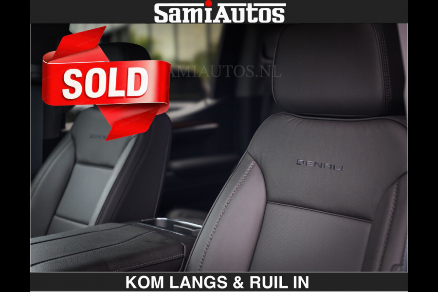 GMC Sierra DENALI | All-In Prijs | 6,2 V8 Full Option | De Meest Luxe Pick-Up in zijn Klasse | Comfortabele Dubbele Cabine met Royale 5 Zitplaatsen | BPM vrij | Nu Leverbaar uit Voorraad | Voorraad Nr 9194 | De specialist in Amerikaanse pick‑ups in Nederland en Europa.