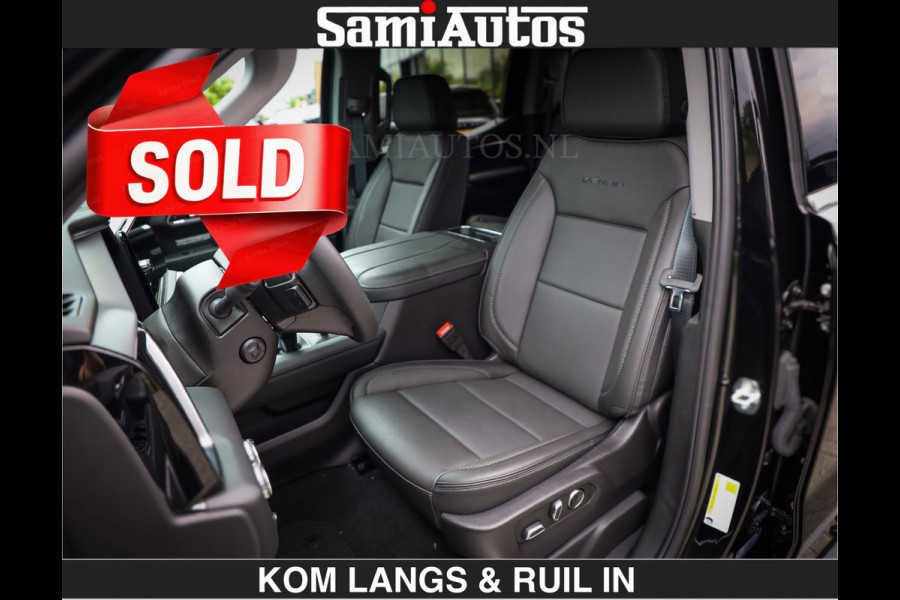GMC Sierra DENALI | All-In Prijs | 6,2 V8 Full Option | De Meest Luxe Pick-Up in zijn Klasse | Comfortabele Dubbele Cabine met Royale 5 Zitplaatsen | BPM vrij | Nu Leverbaar uit Voorraad | Voorraad Nr 9194 | De specialist in Amerikaanse pick‑ups in Nederland en Europa.