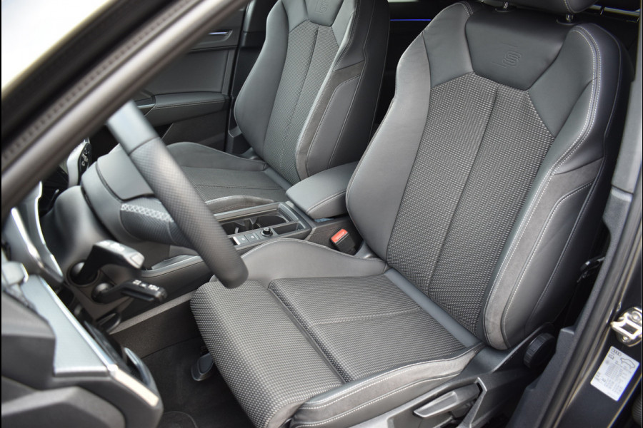 Audi Q3 45 TFSI e S-Line 245 Pk SOH 88% Leder/Stof Navi Camera Sfeerverlichting Keyless 20 Inch