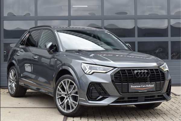 Audi Q3 45 TFSI e S-Line 245 Pk SOH 88% Leder/Stof Navi Camera Sfeerverlichting Keyless 20 Inch