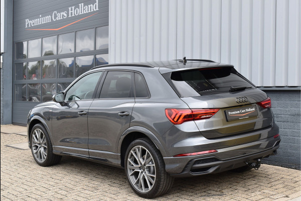 Audi Q3 45 TFSI e S-Line 245 Pk SOH 88% Leder/Stof Navi Camera Sfeerverlichting Keyless 20 Inch