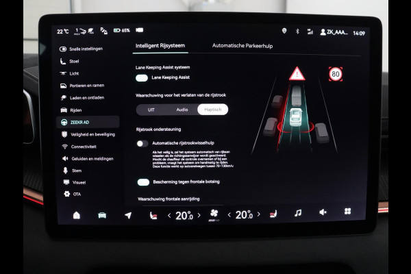 ZEEKR 001 AWD Performance 100 kWh | SOH 98,1% | Panoramadak | Leder/alcantara | Memory | Stoelverwarming | Adapive cruise | Dodehoek | Head-up | Sfeerverlichting | Carplay | 360 camera | Park assist
