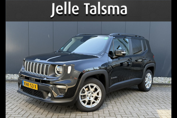 Jeep Renegade 1.5T e-Hybrid Limited | Winter pack | Visibillity pack | Style pack | Navigatie | Carplay/Android | LED | Camera | Stoelverwarmi