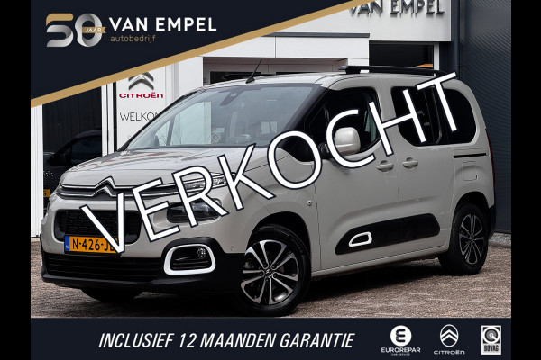 Citroën Berlingo 1.2 PureTech Shine | Panoramadak | Distributieriem vervangen | Camera | Navi by App | HUD | Climate Control