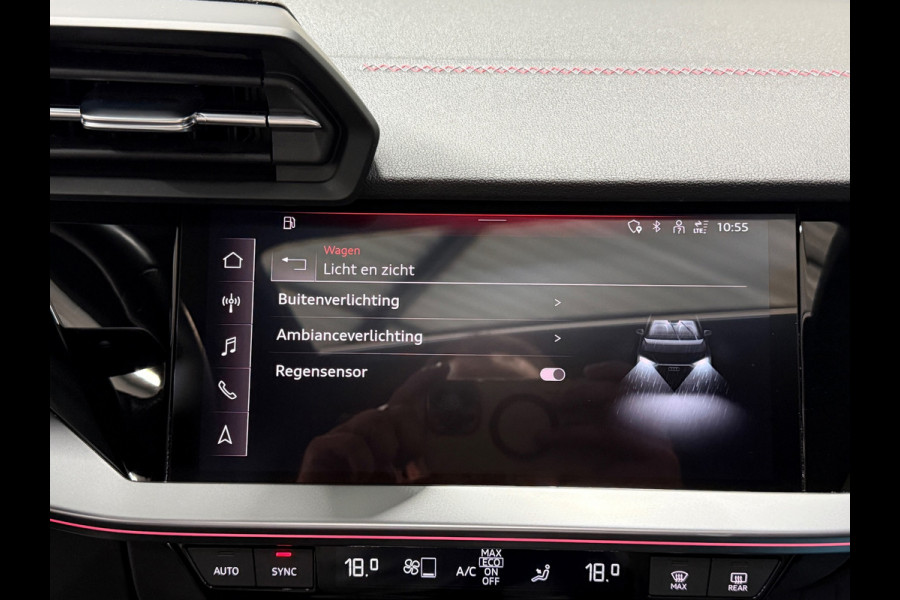 Audi A3 Sportback 45 TFSI e S edition Competition |Pano| 245 PK |B&O| S Stoelen | 18” | Rood Remklauwen | Camera