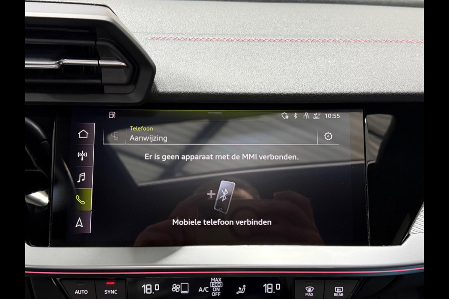 Audi A3 Sportback 45 TFSI e S edition Competition |Pano| 245 PK |B&O| S Stoelen | 18” | Rood Remklauwen | Camera