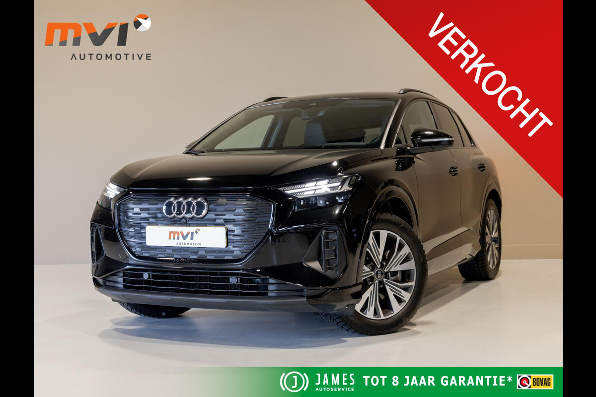 Audi Q4 e-tron 40 Launch edition Advanced 77 kWh 94,6% 204pk / Head up display / Sonos / Stoelverwarming / Navigatie / Apple carplay /